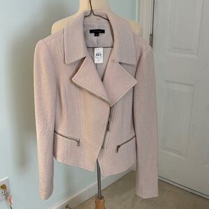 Ann Taylor Women's Soft Pink Teddy Jacket